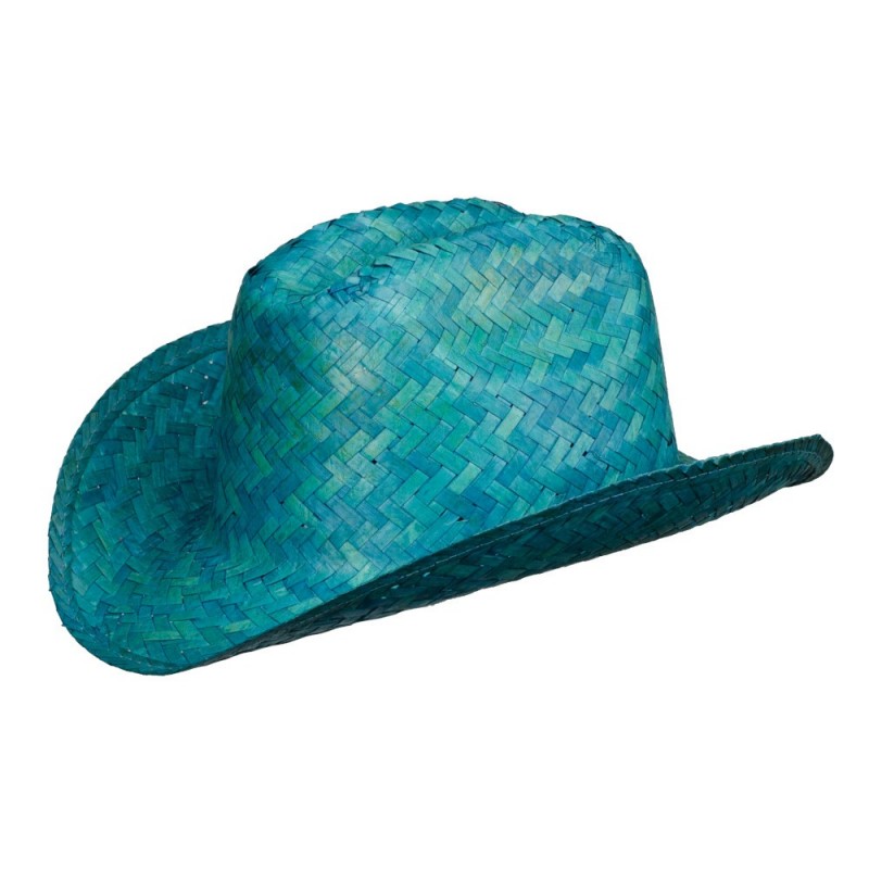 Comprar Sombrero Cowboy Tejano Verde de Paja [Oferta]