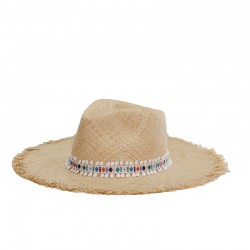 sombrero jessica de rafia...